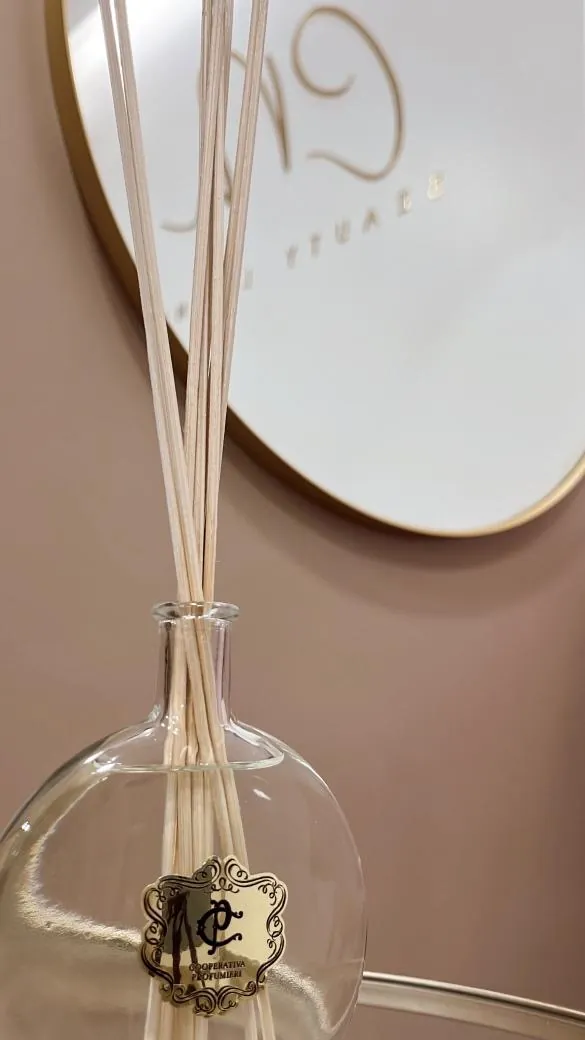Difusor de ambiente elegante com varetas, ideal para perfumar a casa